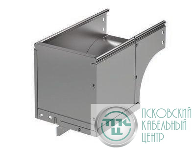 Угол для лотка вертикальный внешний правый 90град. 100х80 CDSD 90 в компл. с крепежн. элемент. гор. оцинк. DKC 37002KHDZ