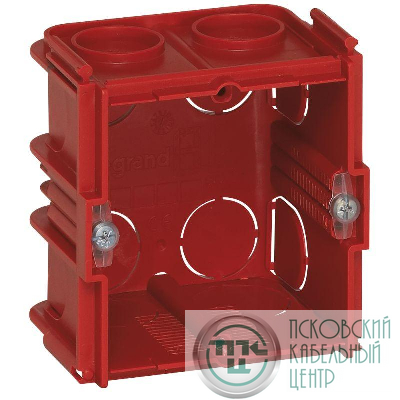 Коробка 1-м для кирпич. стен. квадр. глуб. 50мм Batibox Leg 080151