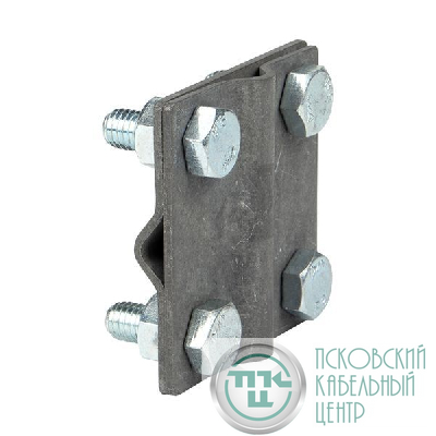 Зажим крестовидный прут-прут (пластина 57х57мм) HZ PROxima EKF lp-g3109
