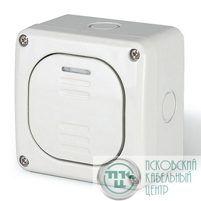 Выключатель настенный 1-кл. 1п 20А IP66 бел. DKC DIS1375012
