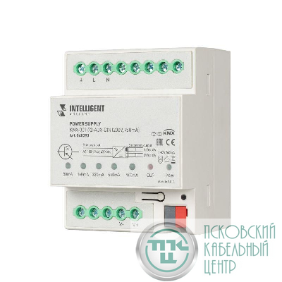 Блок питания шины KNX-301-72-AUX-DIN (230В 960мА) IP20 пластик INTELLIGENT ARLIGHT 048393