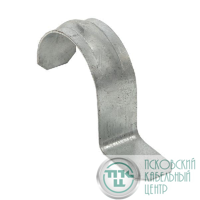 Скоба крепежная однолапковая d31-32мм метал. EKF sm-1-31-32
