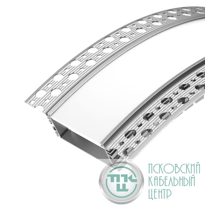Профиль FANTOM-BENT-W49-TOP-2000 ANOD L2000 алюм. Arlight 046429
