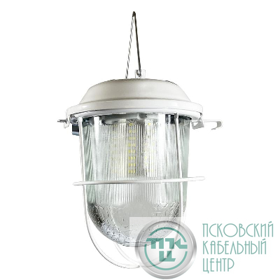 Светильник ДСП 03-015-101 (350) "Желудь А" СПЕЦСВЕТ подвесной с реш. 220В 15Вт 6500К 1700лм УХЛ2 IP54 (групп. упак) Элетех 1030450350