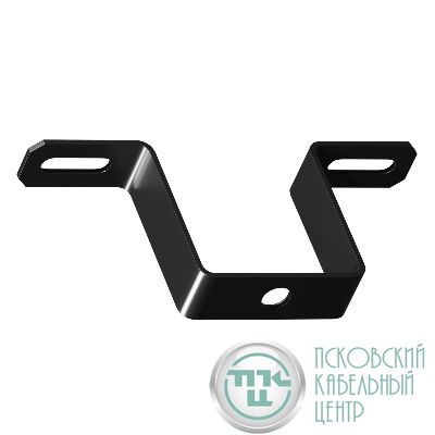 Скоба для накладного монтажа 97 472 ДСП-11 (62х140 мм) металл черн. Innolux 97472