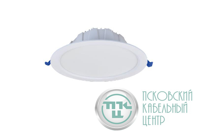 Светильник светодиодный FD 10 R 12W OP 940 D120 WH IP44 145х35мм 12Вт 4000К Ra 90 IP44 встраив. бел. даунлайт Русский Свет 11041023291