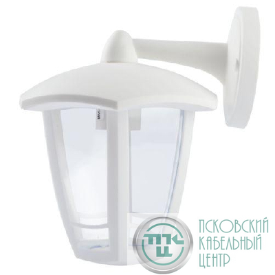 Светильник светодиодный садово-парковый ДБУ 07-8-006 Дели 3 8Вт 3000К IP44 настенный 6 гранный бел. Эра Б0064238
