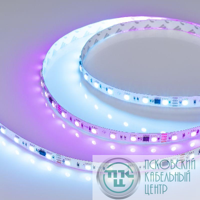 Лента светодиодная DMX-B60-10mm 24V RGB-PX6 15Вт/м IP20 5060 бегущий огонь (уп.5м) Arlight 033448