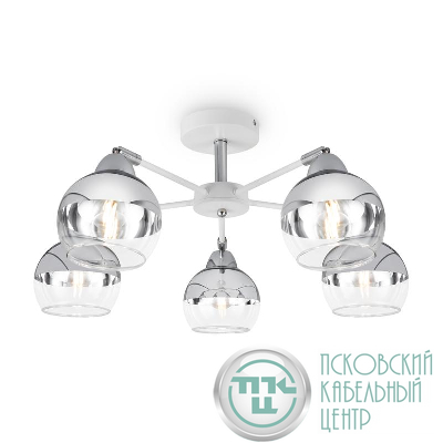 Светильник Jasper 60Вт E27х5 IP20 подвесной Freya FR5225PL-05W