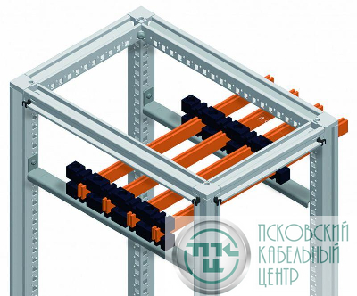 Опора горизонт. для сборных шин 3200А 600мм (уп.2шт) SchE NSYBHS600