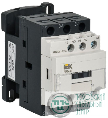 Контактор КМИ-А-10912 LC1D 9А кат. 400В AC 1НО+1НЗ AC-3 IEK AR-ACC-11-009-400-11