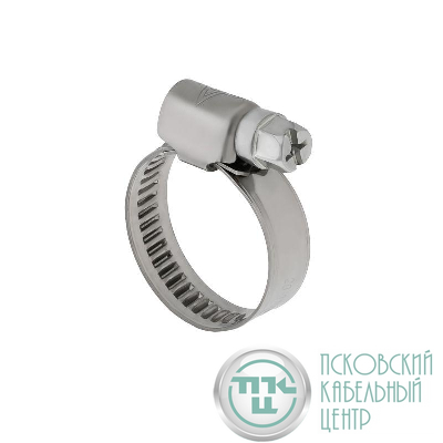 Хомут червячный 20-32/9-0.6мм нержавеющая сталь W2 Rexant 07-0720