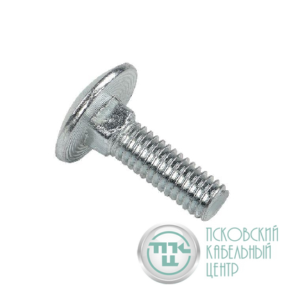 Винт с квадратным подголовником М6х20 EKF wkm6x20