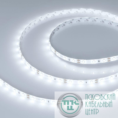 Лента светодиодная RTW-SE-A60-8mm 12V White 6000К 4.8Вт/м IP65 2835 герметичная (уп.5м) Arlight 014627(2)