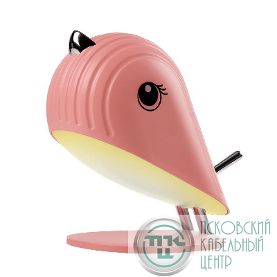 Светильник светодиодный настольный JS5-BIRD-PK ПТАШКА 4.1Вт 3000К (роз.) ночник IP20 JazzWay 5058514