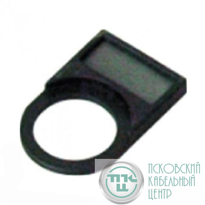 Шильдик для кнопок NP2 30ммх45мм NP2-BZ31 (R) CHINT 256361