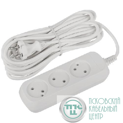 Удлинитель 3х10м без заземл. ПВС 2х1 UDL-10-3100 Greenline Эра Б0065024