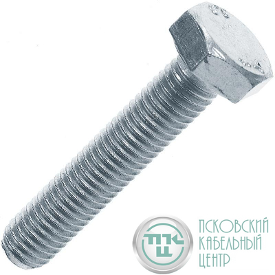 Болт с шестигранной головкой М10х120 DIN 933 оцинк. (уп.50шт) Промрукав PR08.5197