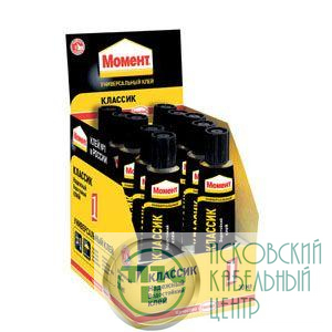 Клей "Момент-1" 30мл шоу-бокс Момент C0036323