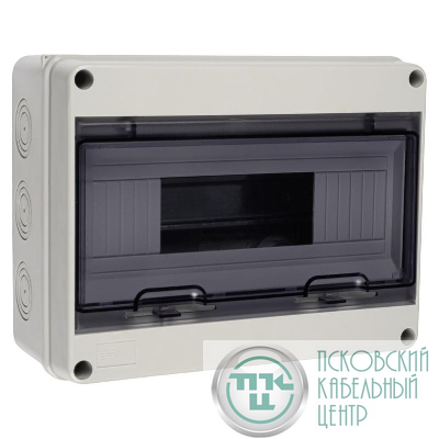 Бокс модульный накладной PDB/W 4012 GR (ЩРН-ПГ-12) IP65 пластик. Pro JazzWay 5072084