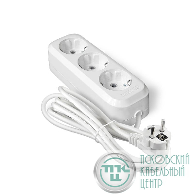 Удлинитель 3х5м с заземл. IP20 Е-303А ПВС 3х1.5 Universal 1723