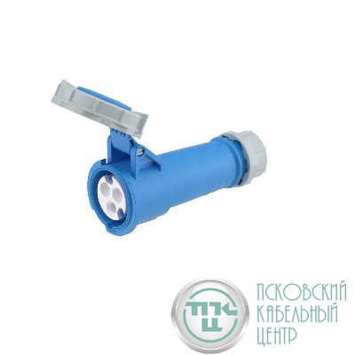 Розетка кабельная 16А 230В 2P+E IP67 DKC DIS3181643