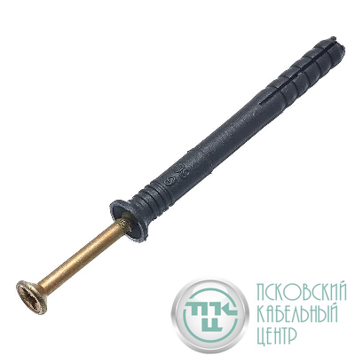 Дюбель-гвоздь 8х100 пот. манжета (уп.40шт) ведро СТРОЙМЕТИЗ 2430066
