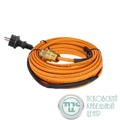 Кабель греющий саморег. пищевой ECO Line (комплект в трубу) 10HTM2-CT (15м/150Вт) Rexant 51-0606