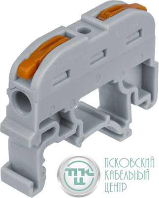 Клемма монтажная 14 224 NTC-R-1х1-2-B5 (уп.5шт) NAVIGATOR 14224