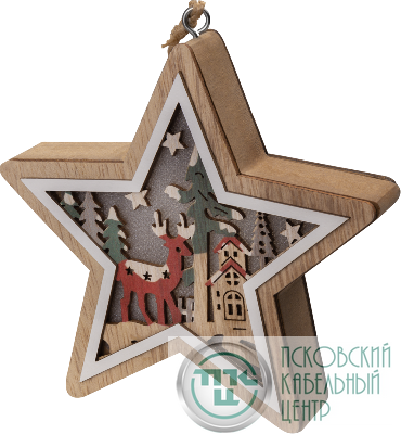 Гирлянда светодиодная "Игрушка звездочка" 95 054 NGF-D045-05 Navigator 95054