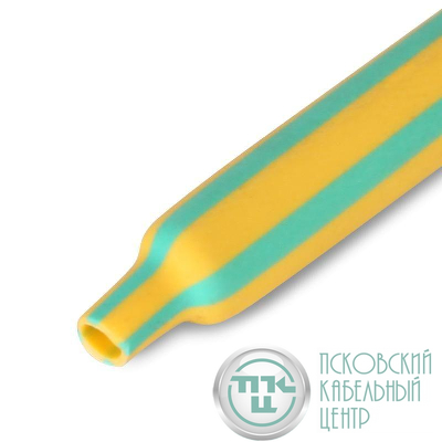 Трубка термоусадочная ТУТнг-LS-ж/з-3/1.5 (уп.200м) КВТ 84959