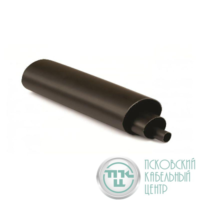 Трубка термоусадочная толстостен. 45/13 с клеем черн. (уп.10м) DKC 2CRTA45