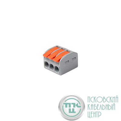 Клемма монтажная СМК PTC-3P 463 450В 41А 0.5-6.0кв.мм (уп.25шт) JazzWay 5074088