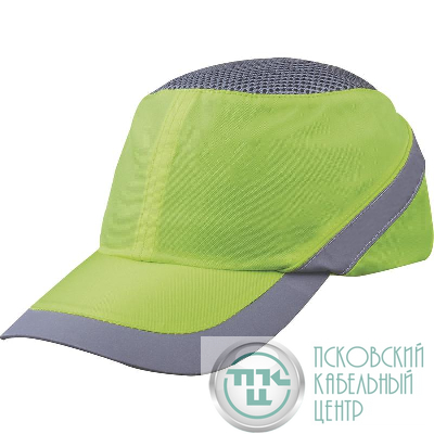 Каскета AIRCOLTAN козырек 7см флуоресцентный желт./сер. Delta Plus COLTAAIJAFL