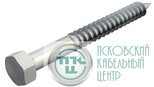 Шуруп с шестигранной головкой 8х70мм 12400 G OBO 3188175
