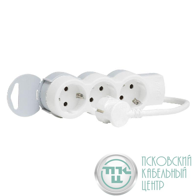 Удлинитель 3х1.5м с заземл. 16А IP20 "Стандарт" Leg 695001