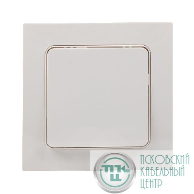 Выключатель 1-кл. Стокгольм 10А бел. PROxima EKF EXV10-021-10