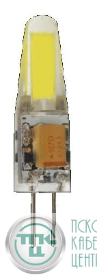 Лампа светодиодная PLED-G4 COB 2.5Вт капсульная 3000К тепл. бел. G4 200лм 12В JazzWay 2855749
