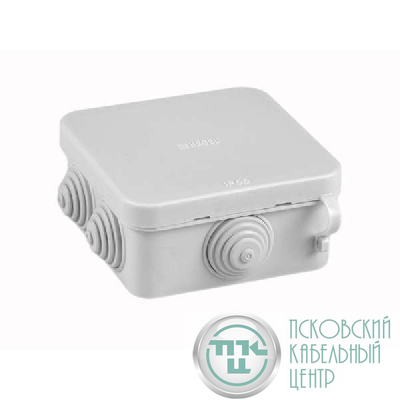 Коробка распределительная ОП 70х70х50мм IP55 HEGEL КР2605-И