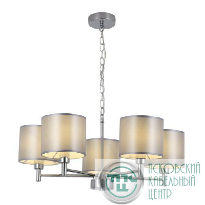 Люстра Martha 2092-305 5хЕ14 40Вт классика Rivoli Б0061941