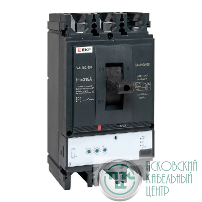 Выключатель автоматический 3п 400/315А 45кА ВА-99C Compact NS PROxima EKF mccb99C-400-315