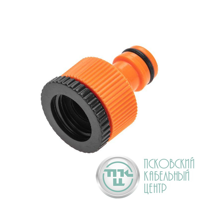 Адаптер на кран быстрого соединения 3/4 и 1/2дюйма ЧЕТЫРЕ СЕЗОНА 62-0212