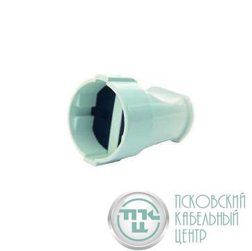 Розетка переносная без заземл. бел. Makel 10004