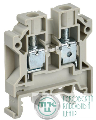 Колодка клеммная CTS ARMAFIX 6кв.мм сер. IEK YCT10-00-K03-006