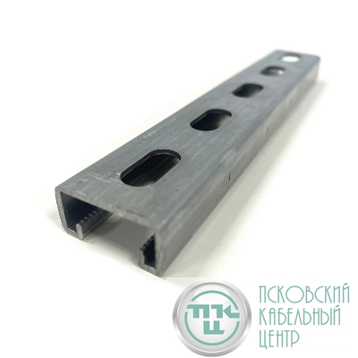 Профиль Strut С-образный перфорир. 41х21 L3000 1.5мм TOKOV ELECTRIC TKE-STP-41-21-1-3000