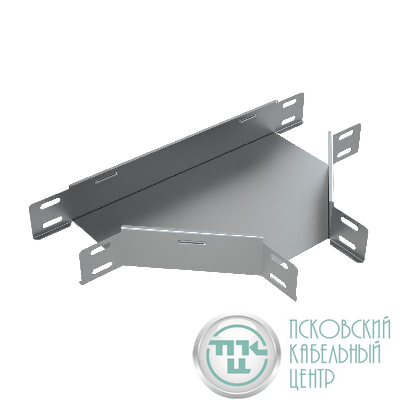 Отвод для лотка Т-образ. 100х50 сталь 0.8мм TD50-100 КМ LO0102