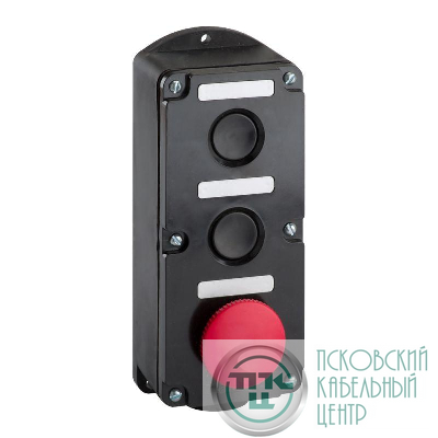 Пост кнопочный ПКЕ-222 3 У2 IP54 красн. гриб КЭАЗ 150759