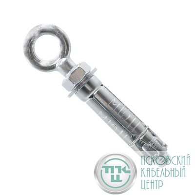 Болт анкерный с кольцом ZN M6 10х40 (уп. 10шт) Промрукав PR08.26183