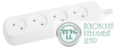 Колодка удлинителя 4-м без заземл. KX-4 Эра Б0028332