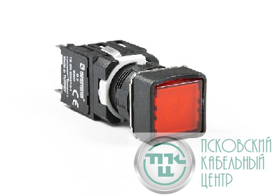Кнопка нажимная возвратная круглая (1НЗ) красн. EMAS D200YDK